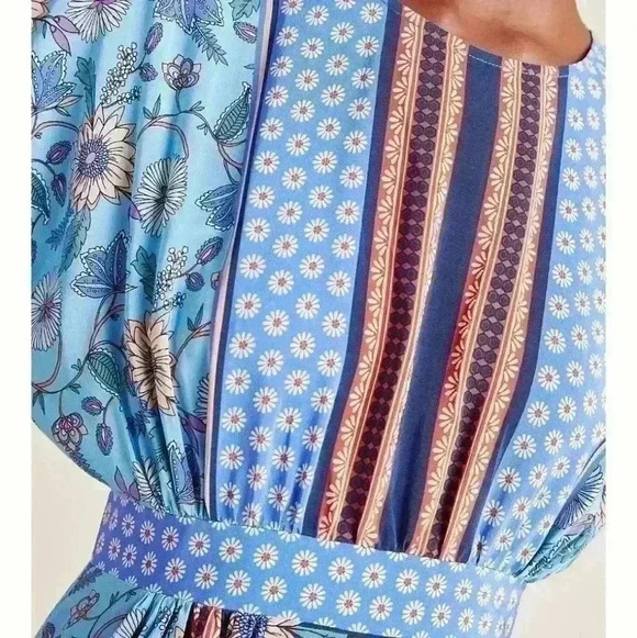 ANTHRO" Kachel Eliason Floral Printed Dress - Picture 2 of 8